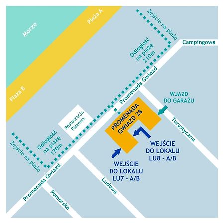 Mojemiedzyzdroje Lu 7A - Luksusowy Apartament 100 Metrow Od Morza Exteriör bild